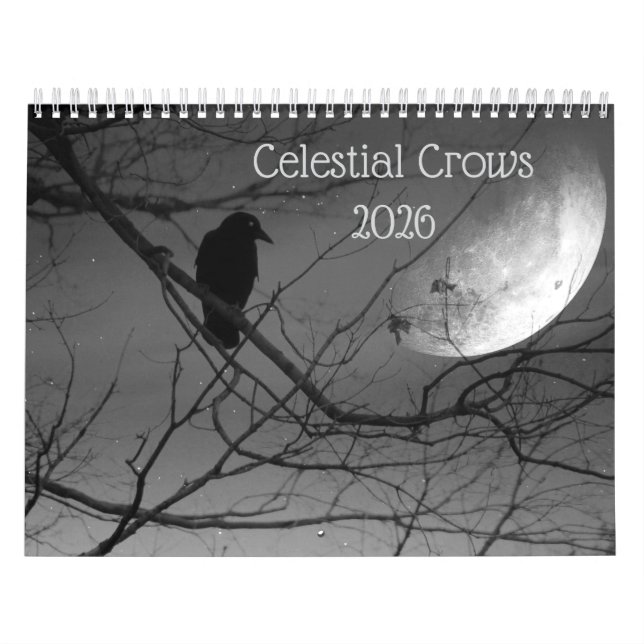 Celestial Kråka 2026Kalender Kalender (Omslag)
