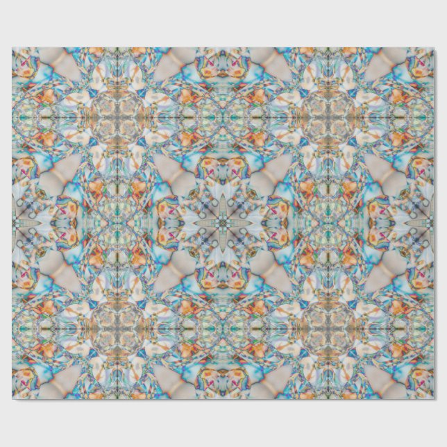 Celestial Lace Mosaic Presentpapper (Platt)