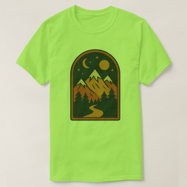 Celestial Landscape Men's T-Shirt (Design framsida)