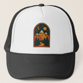 Celestial Landscape Trucker Hat Keps