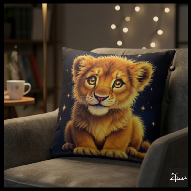 Celestial Lejon Cushion Kudde (Skapare uppladdad)