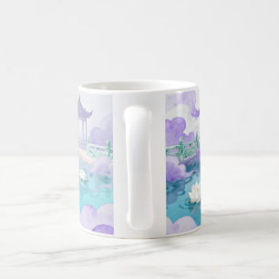 Celestial Lotus Lake Fantasy Mugg