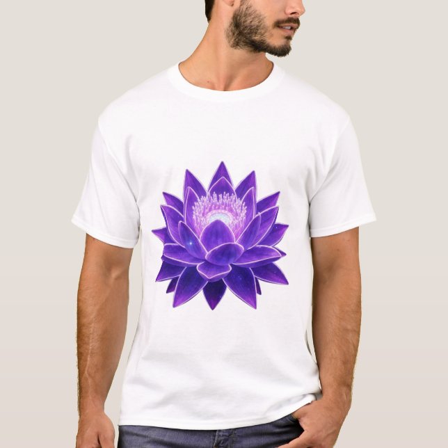 Celestial Lotus T Shirt (Framsida)