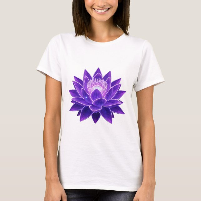 Celestial Lotus T Shirt (Framsida)