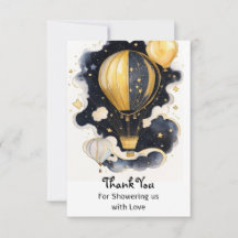 Celestial Luftballong Baby Shower