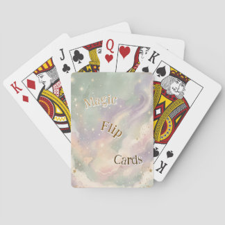 Celestial Magic Flip Playing Cards Nebula Deck Casinokort