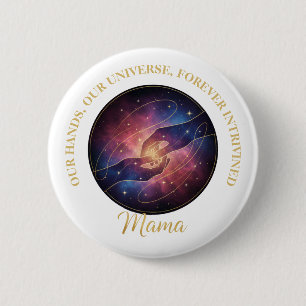 Celestial Mama Händer Galax Universum Knapp