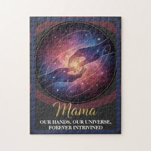 Celestial Mama Händer Galax Universum Pussel