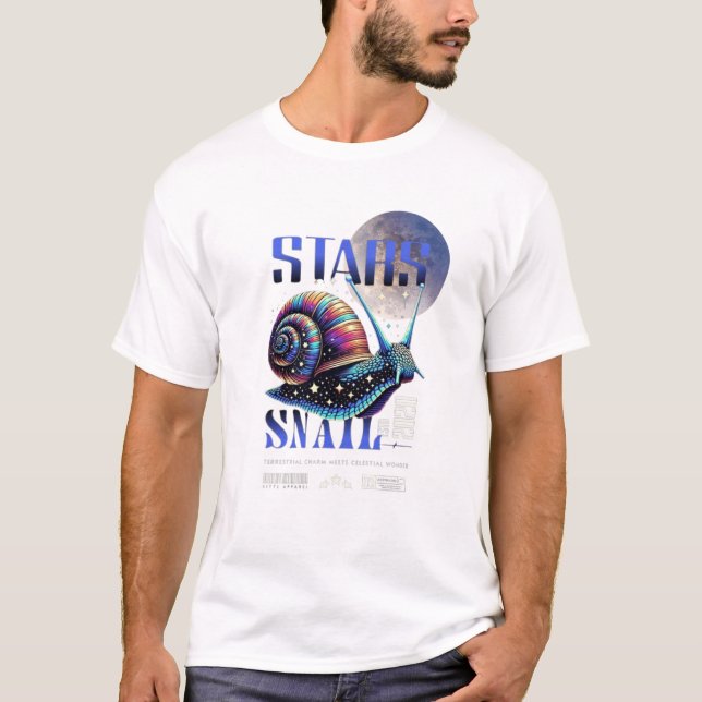 Celestial Måne Graphic T-shirt (Framsida)