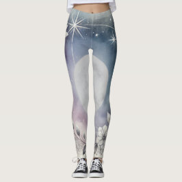 Celestial Måne Leggings
