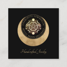 Celestial Måne Phases Jewelry Designer