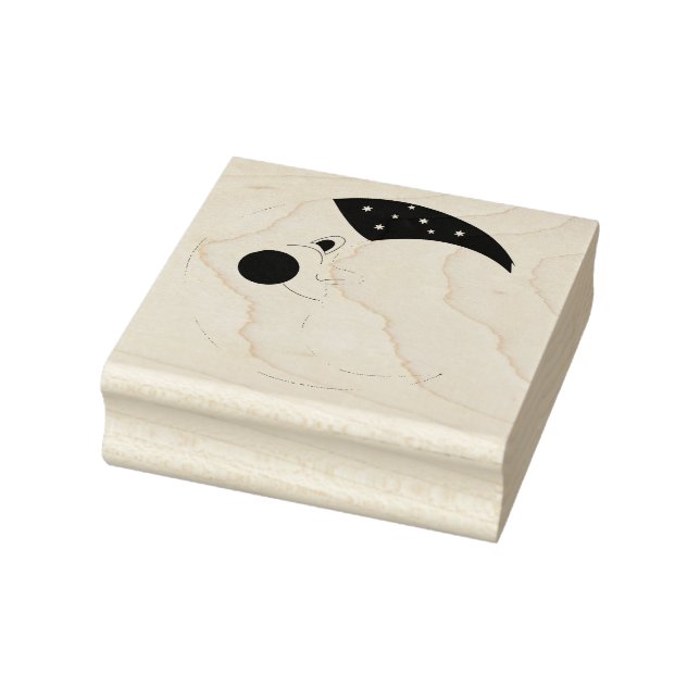 Celestial Måne Stämpel (Stämpel)