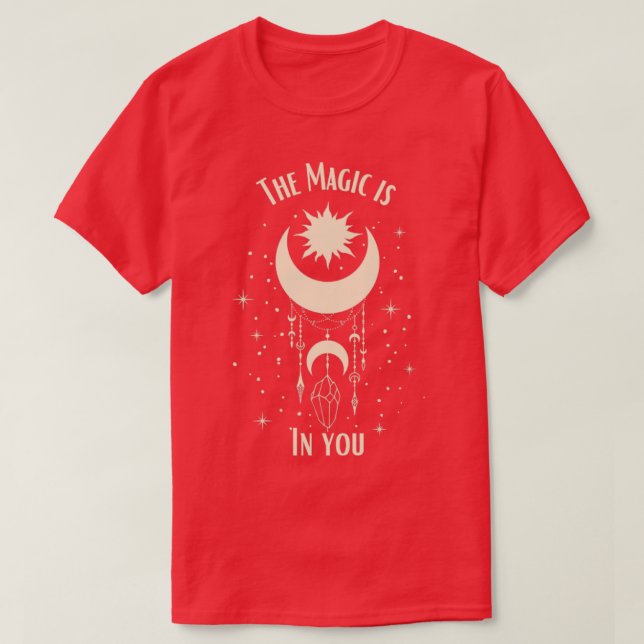 Celestial Måne T Shirt (Design framsida)