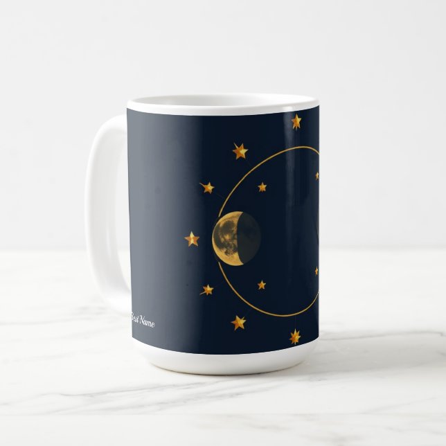 Celestial Månfaser Kaffemugg (Framsida vänster)