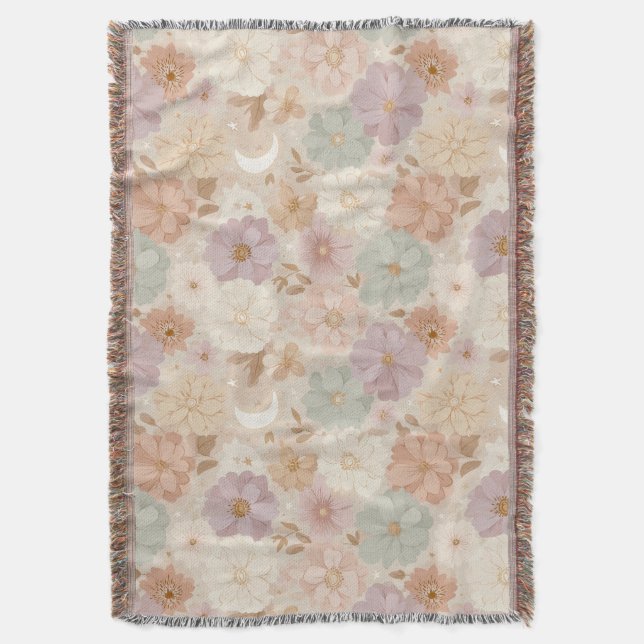 Celestial Meadow Floral  Filt (Framsidan Vertikal)