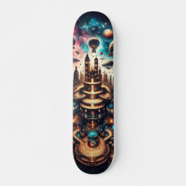 Celestial Metropolis Mini Skateboard Bräda 18,5 Cm