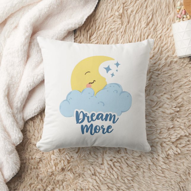 Celestial Moon and Stars Motivation Kudde (Filt)