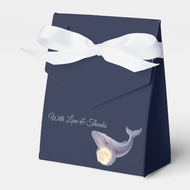 Celestial Moon Baby Shower Fördelnings Påse | Val  Presentaskar (Framsidan Sidan)