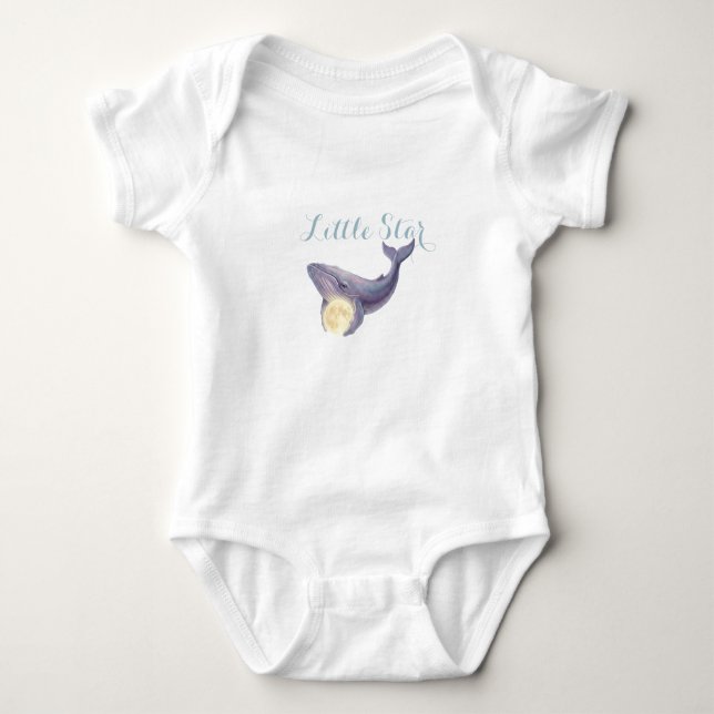Celestial Moon Baby Shower Valbodysuit för val | P T Shirt (Framsida)