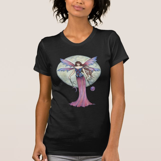 Celestial Moon Fairy T-Shirt av Molly Harrison (Framsida)