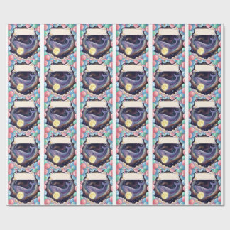 Celestial Moon Gift Wrapping Paper  Presentpapper