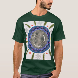 Celestial Moon Mandala T Shirt