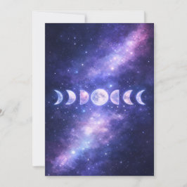 Celestial Moon Phases Mother’s Day Card  Julkort