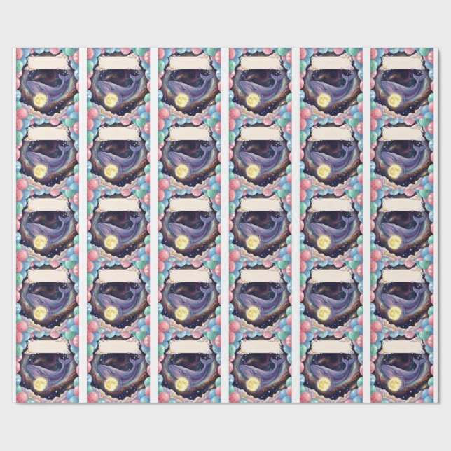 Celestial Moon Presentpapper  (Platt)