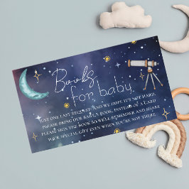 Celestial Moon & Stars Babyböcker Tilläggskort
