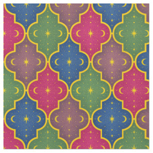 Celestial Moroccan Tile (liten ) Tyg