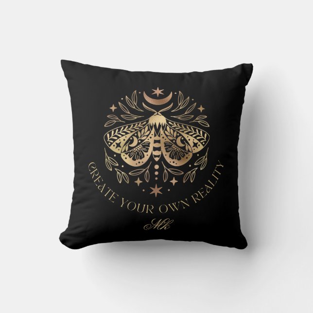 Celestial Moth Personlig Dekorativ kudde (Framsida)