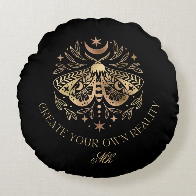 Celestial Moth Personlig Dekorativ kudde (Framsidan)