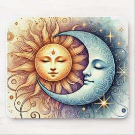Celestial Mouse Pad och Måne Musmatta