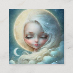 Celestial Mystic Art Fyrkantigt Visitkort