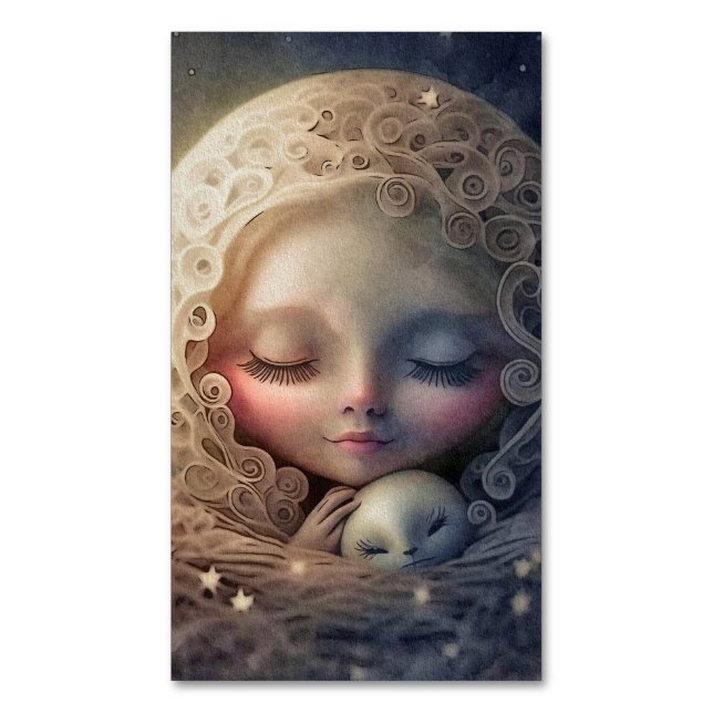Celestial Mystic Art Magnetiska Visitkort (Framsida vertikal)