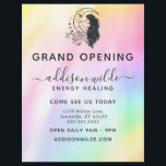 Celestial Mystic Måne Goddess Rainbow Business Reklamblad<br><div class="desc">Celestial Mystic Måne Goddess Rainbow Business Flyer.</div>