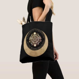 Celestial Mystic Måne Jewelry Designer Tygkasse