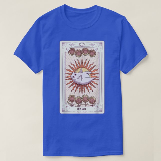 Celestial Mystical Witch Vibes Andlig Måne Phas T Shirt (Design framsida)