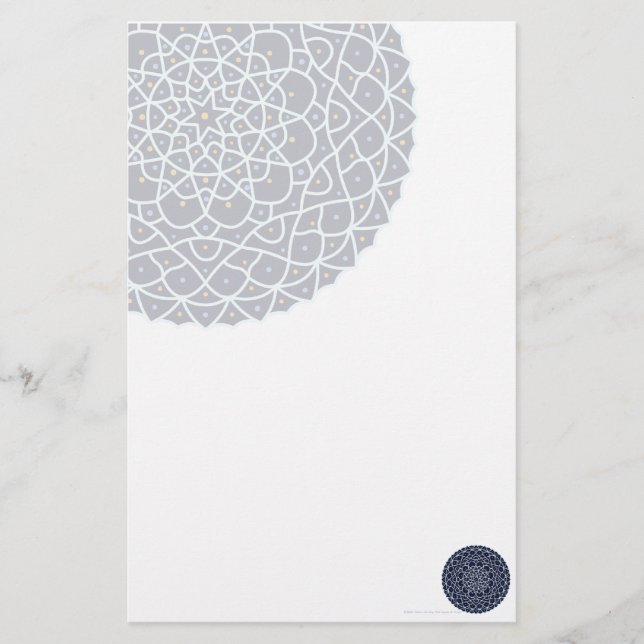 Celestial Natt Stationery Brevpapper (Framsida)