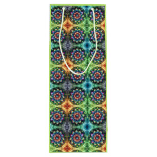 Celestial Neon Mandala Retro-Modern