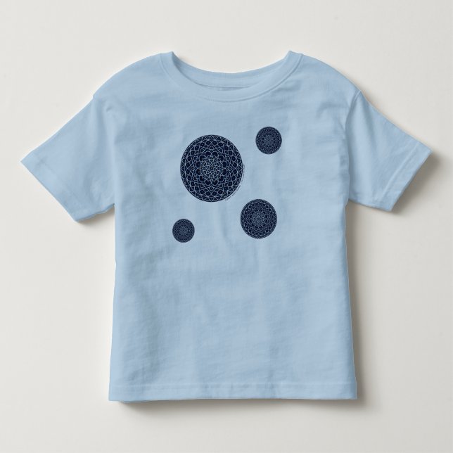 Celestial Night Barn- och Baby Ljus Shirt Tröja (Framsida)