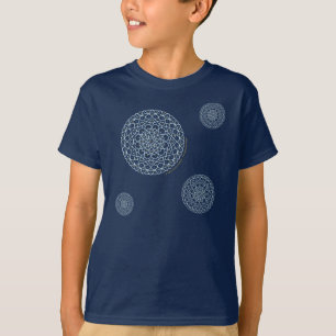 Celestial Night Barn och Baby Mörk Shirt T