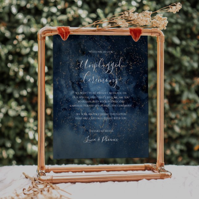 Celestial Night Himlar | Ceremonisk signatur för G Poster (Skapare uppladdad)