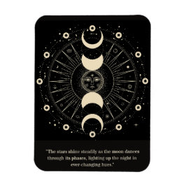 Celestial Night Phases Magnet