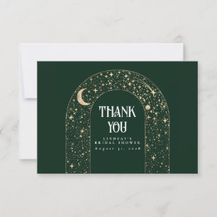 Celestial Night Stars Elegant Tack Kort