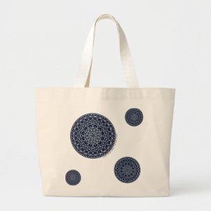 Celestial Night Tote Bag Jumbo Tygkasse