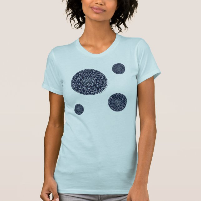 Celestial Night Women's Light Shirt Tee Shirt (Framsida)