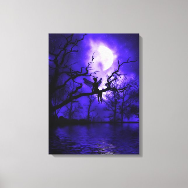 Celestial Night Wrapped Canvas (Framsida)