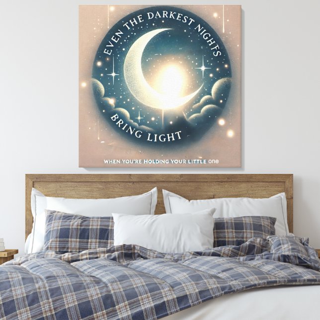 Celestial Nursery AI-konst  Canvastryck (Insitu (sovrum))