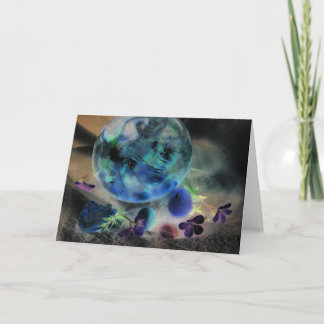 ’Celestial Objects’ Globe with Flowers Kort